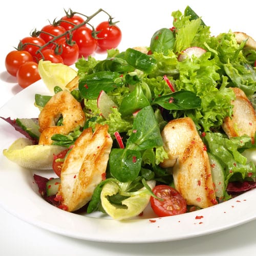 salat-mit-gegrilltem-putenfilet-rezept Salat mit gegrilltem Putenfilet Rezept